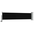 vidaXL Side Awning in Black