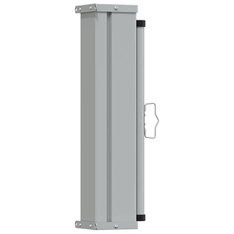 vidaXL Side Awning in Blue and Grey