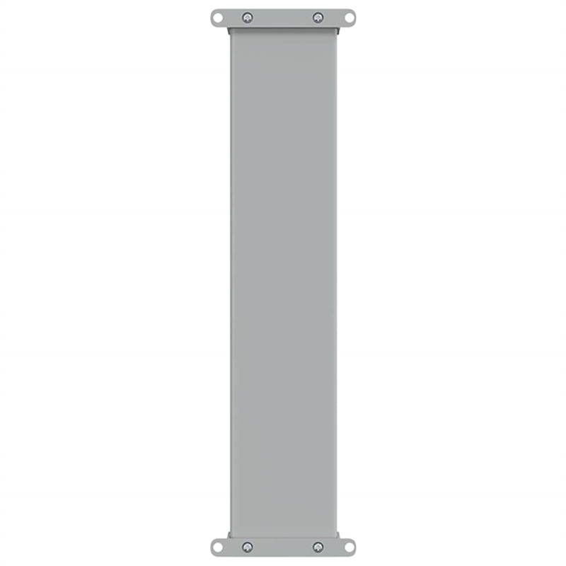 vidaXL Side Awning in Blue and Grey