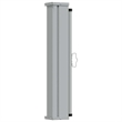 vidaXL Side Awning in Cream and Grey