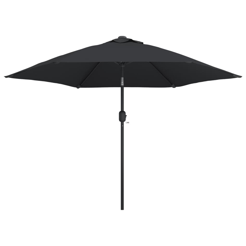 vidaXL Medium Garden Parasol in Black