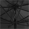 vidaXL Large Tiltable Garden Parasol in Anthracite