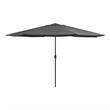vidaXL Large Tiltable Garden Parasol in Anthracite