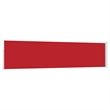 vidaXL Side Awning with PU Coating and Powder Coated Steel in Red