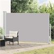 vidaXL Side Awning with Powder-Coated Steel in Grey