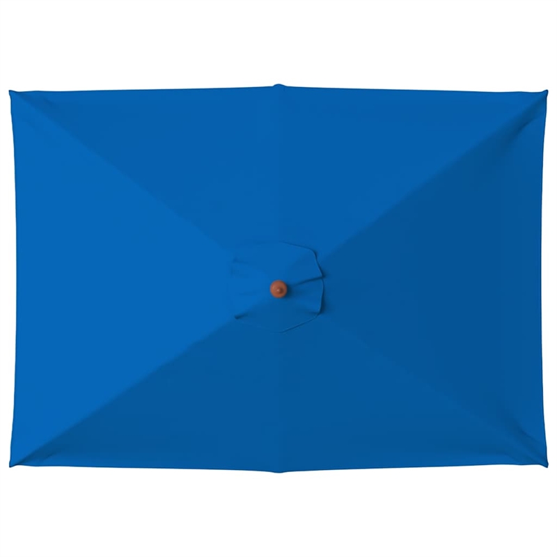 vidaXL Collapsible Garden Parasol in Blue