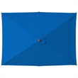 vidaXL Collapsible Garden Parasol in Blue
