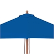 vidaXL Collapsible Garden Parasol in Blue