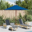 vidaXL Collapsible Garden Parasol in Blue