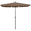 vidaXL Garden Parasol with Pole in Taupe