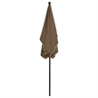 vidaXL Garden Parasol with Pole in Taupe