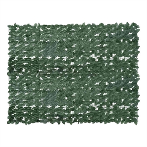 vidaXL 78.7x59.1 in Fabric Screen in Dark Green