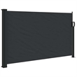 vidaXL Retractable Side Awning in Black