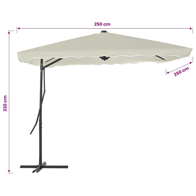 vidaXL 98.4x98.4