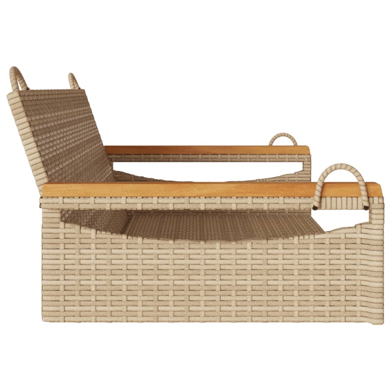 vidaXL Swing Bench Beige 42.9