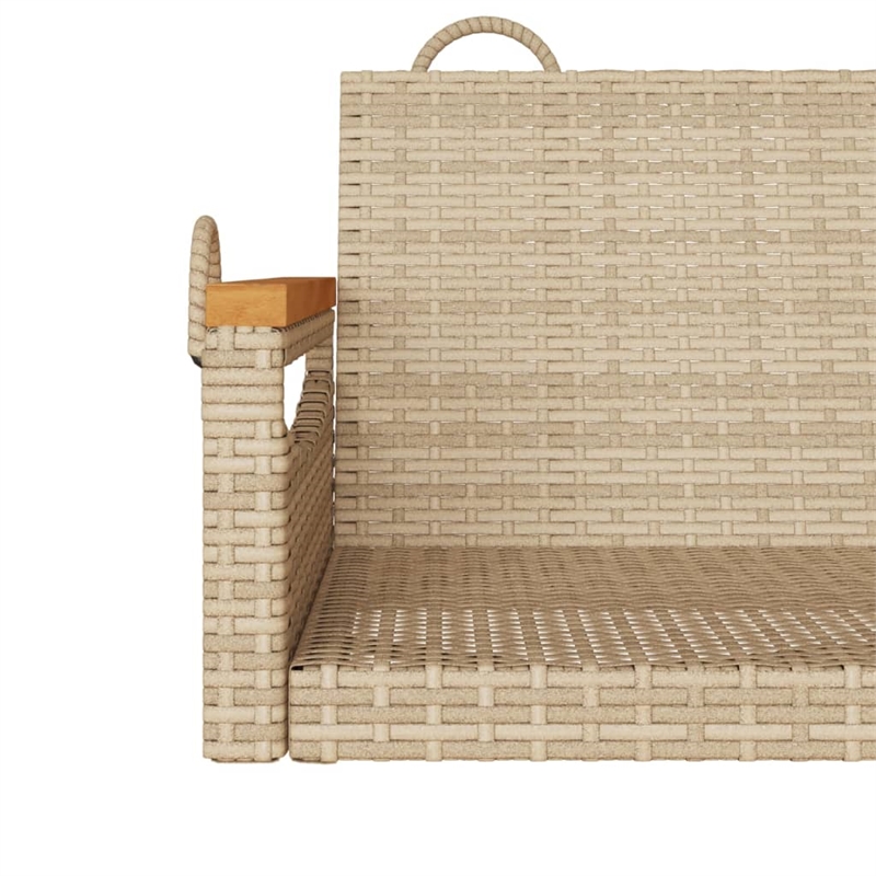 vidaXL Swing Bench Beige 42.9