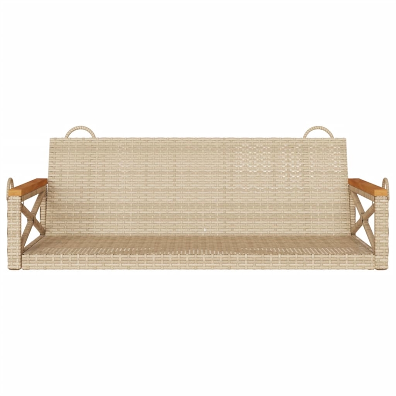vidaXL Swing Bench Beige 42.9