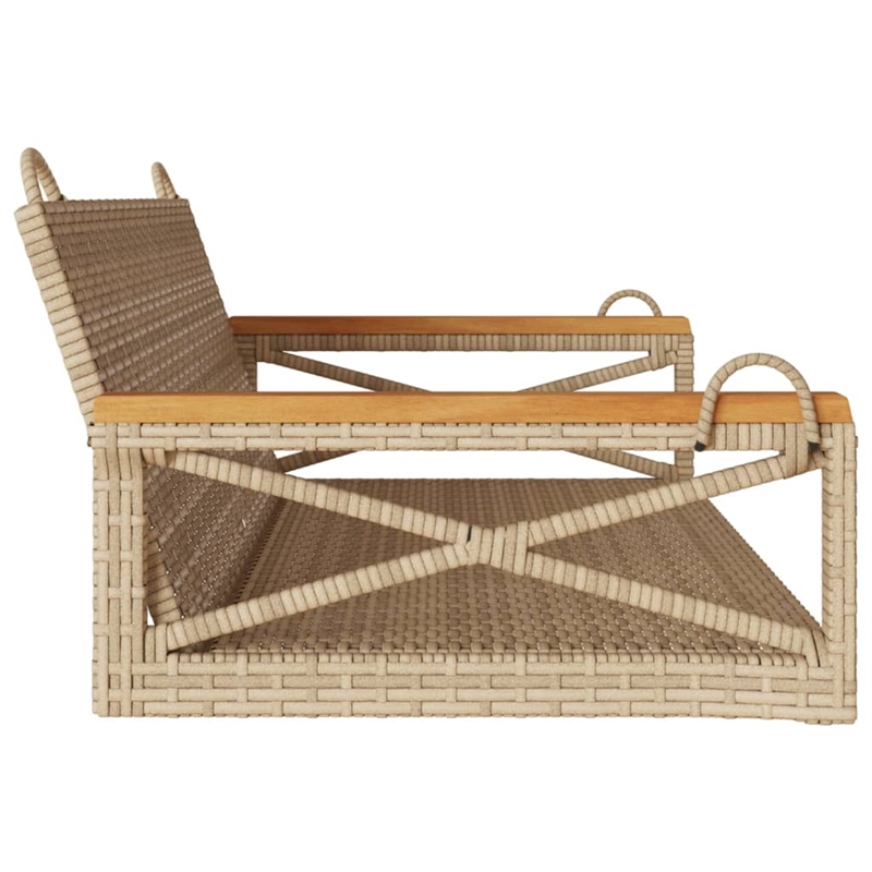 vidaXL Swing Bench Beige 42.9