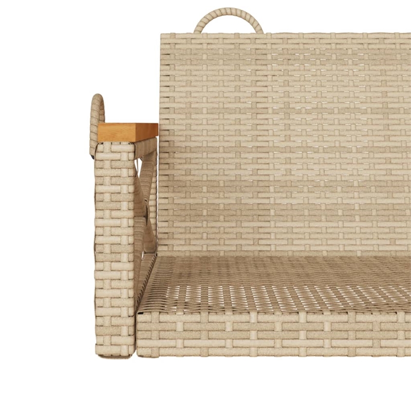 vidaXL Swing Bench Beige 42.9