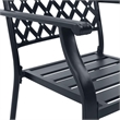 vidaXL Stackable Patio Chairs 2 pcs Steel Anthracite