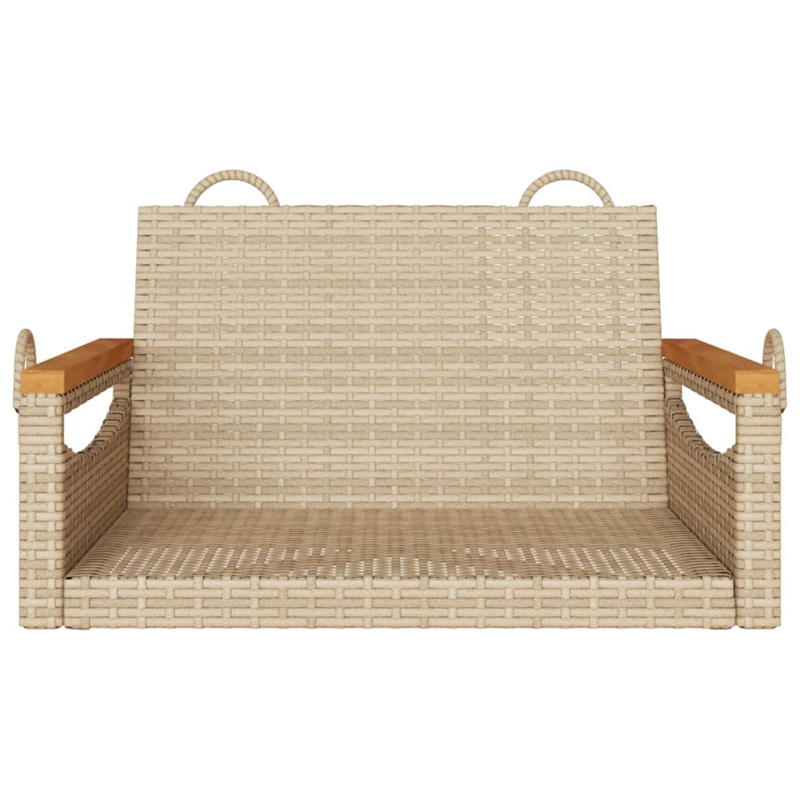 vidaXL Swing Bench Beige 24.8