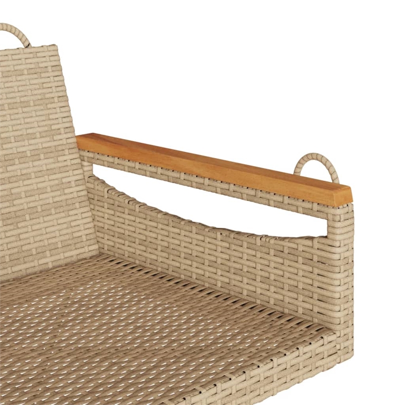 vidaXL Swing Bench Beige 24.8