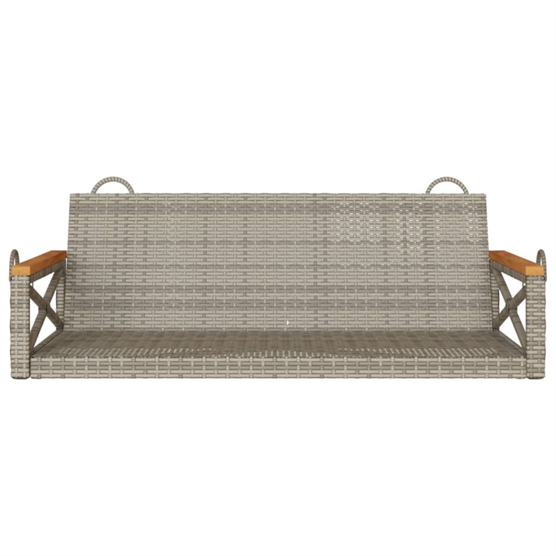 vidaXL Swing Bench Gray 42.9
