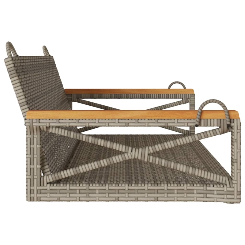 vidaXL Swing Bench Gray 42.9