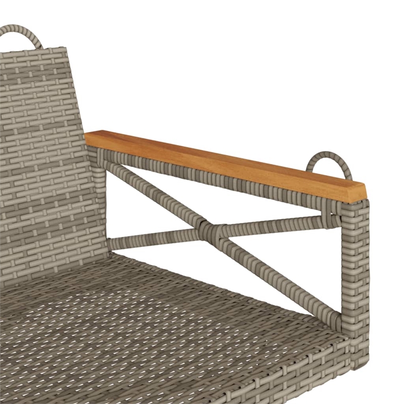 vidaXL Swing Bench Gray 42.9