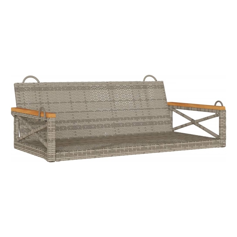 vidaXL Swing Bench Gray 42.9
