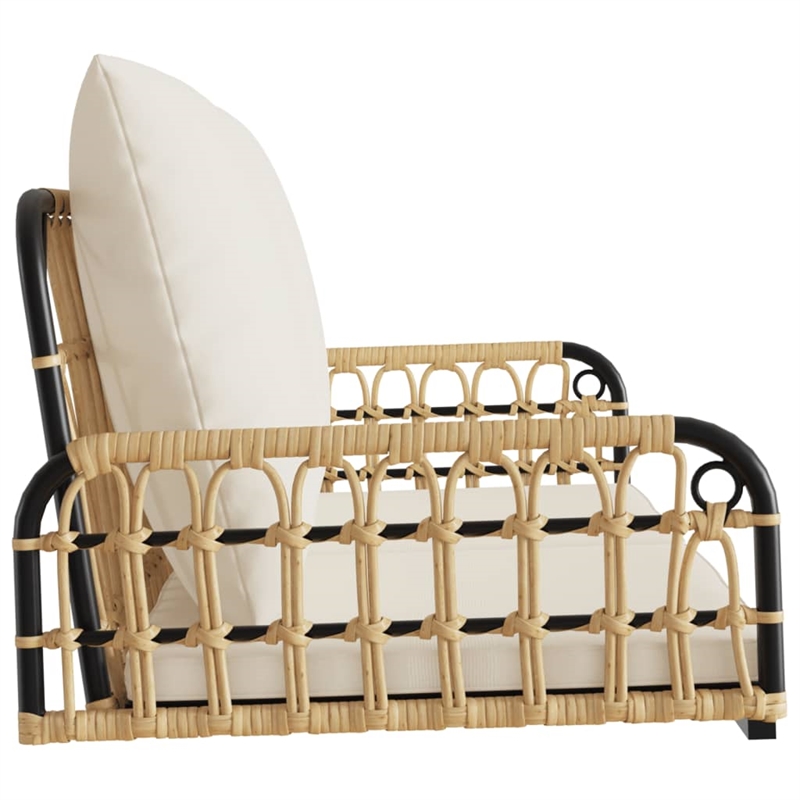 vidaXL Swing Bench with Cushions 41.3