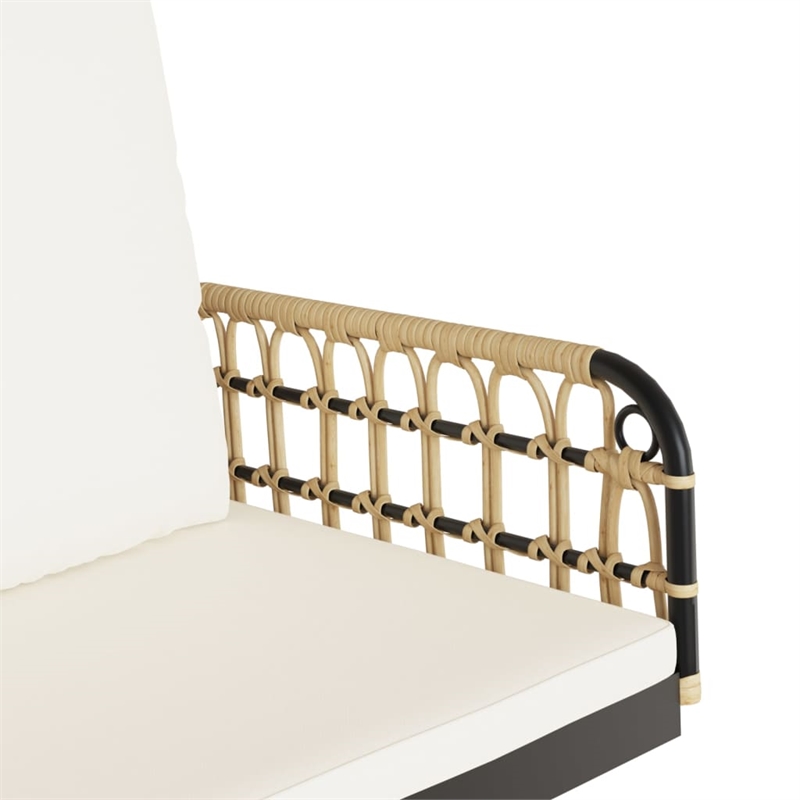 vidaXL Swing Bench with Cushions 41.3