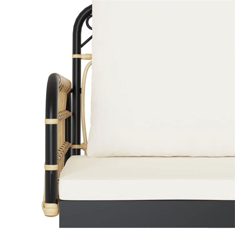 vidaXL Swing Bench with Cushions 41.3