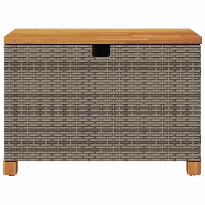 vidaXL Patio Storage Box Gray 31.5