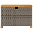 vidaXL Patio Storage Box Gray 31.5