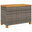 vidaXL Patio Storage Box Gray 31.5