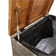 vidaXL Patio Storage Box Gray 31.5