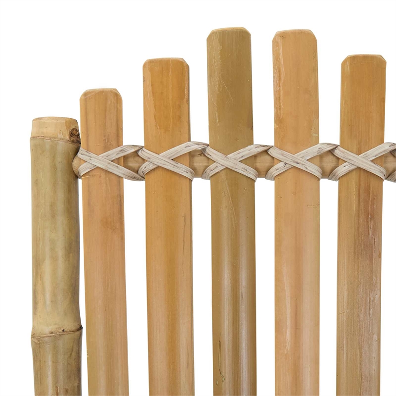 vidaXL Garden Chair 4 pcs Natural Bamboo