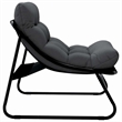 vidaXL Garden Furniture 2 pcs Black Powder-Coated Steel