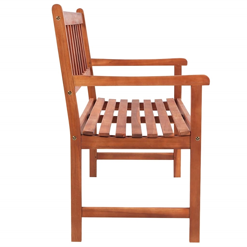 vidaXL Patio Bench with Cushion 47.2