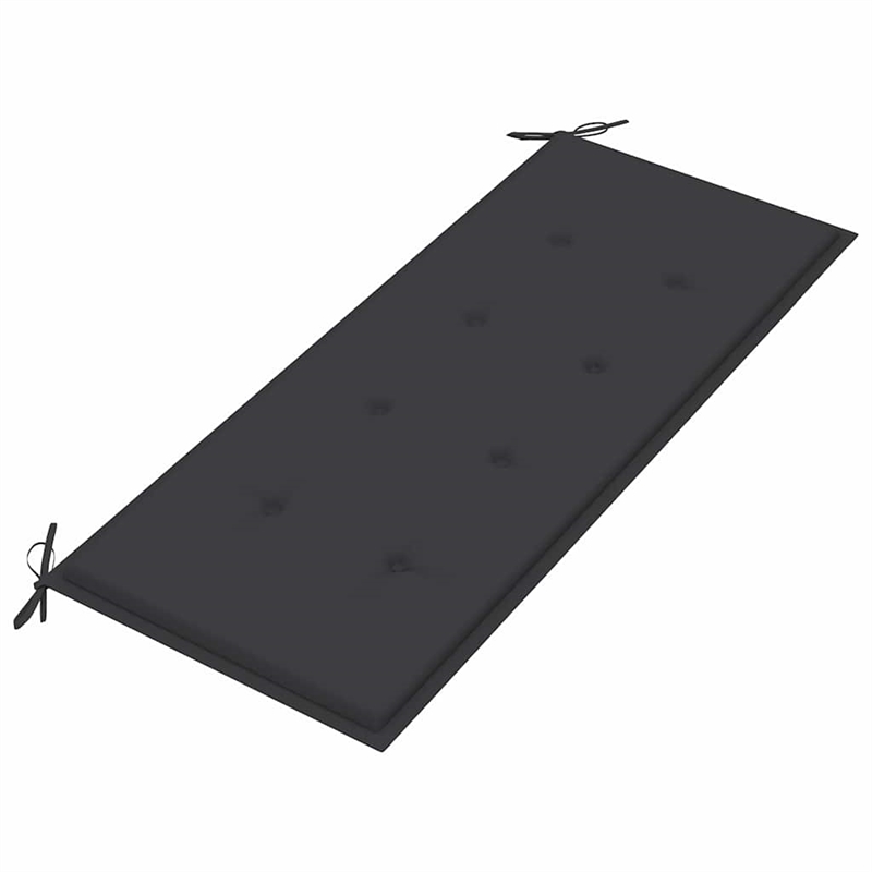 vidaXL Patio Bench with Cushion 47.2