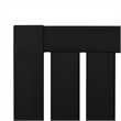 vidaXL Patio Adirondack Chairs 2 pcs Black Polypropylene