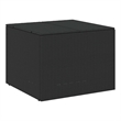 vidaXL Garden Storage Box Black 76.9 Gal Poly Rattan