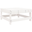 vidaXL 4 Piece Patio Lounge Set White Solid Wood Pine