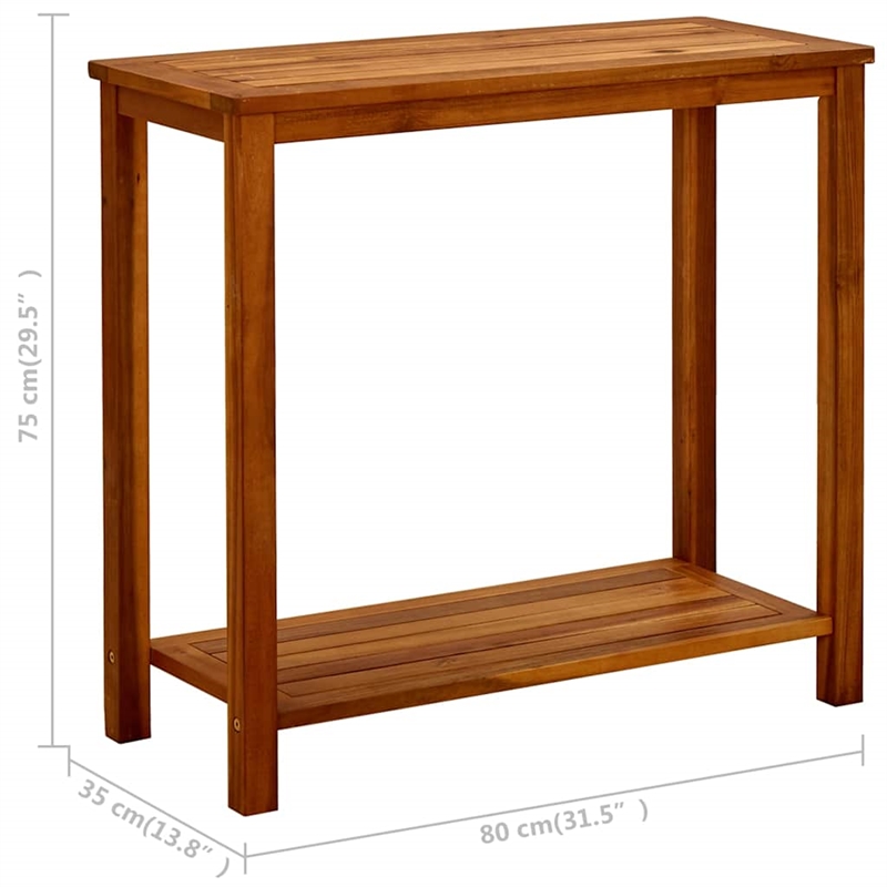 vidaXL Patio Console Table 31.5