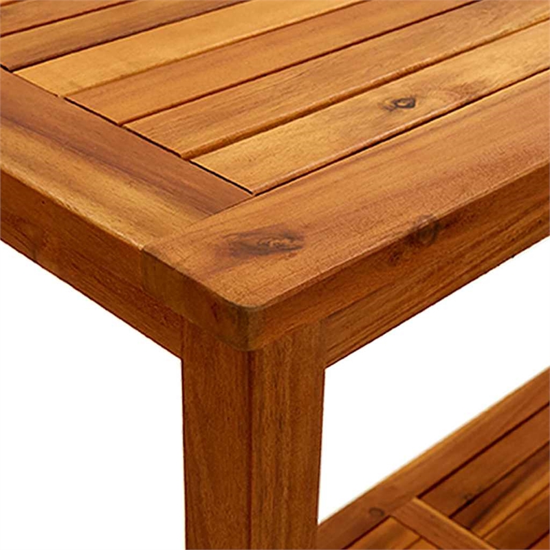 vidaXL Patio Console Table 43.3