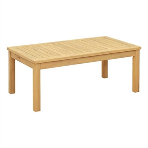 vidaXL Coffee Table Light Acacia 35.43 x 19.69 x 14.17 in