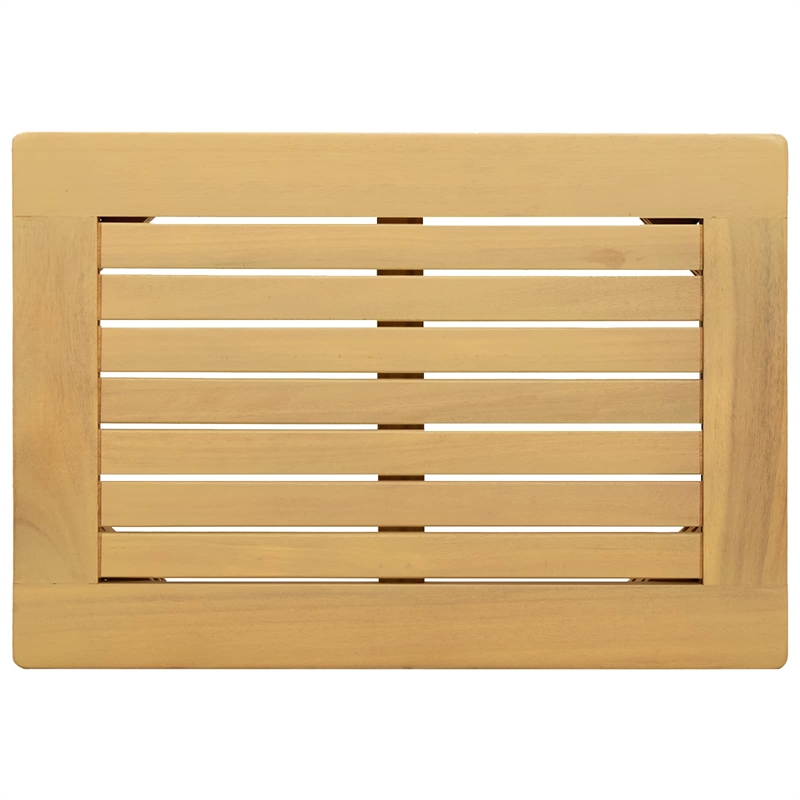 vidaXL Coffee Table Light Acacia 19.69 x 13.78 x 14.17 in
