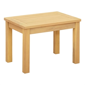 vidaXL Coffee Table Light Acacia 19.69 x 13.78 x 14.17 in
