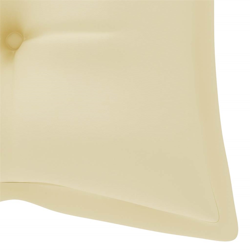 vidaXL Patio Bench with Cushion 47.2
